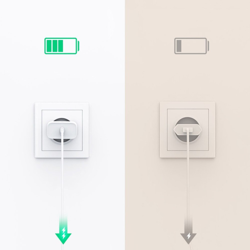 
Greitas įkroviklis USB-C Power Delivery 30 W Quick Charge 4.0 baltas
