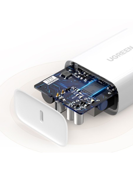 
Greitas įkroviklis USB-C Power Delivery 30 W Quick Charge 4.0 baltas
