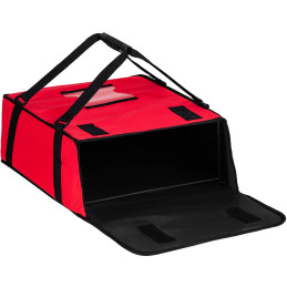 Neperšlampamas 45x45 cm termo maišelis picai transportuoti 4 dėžėms