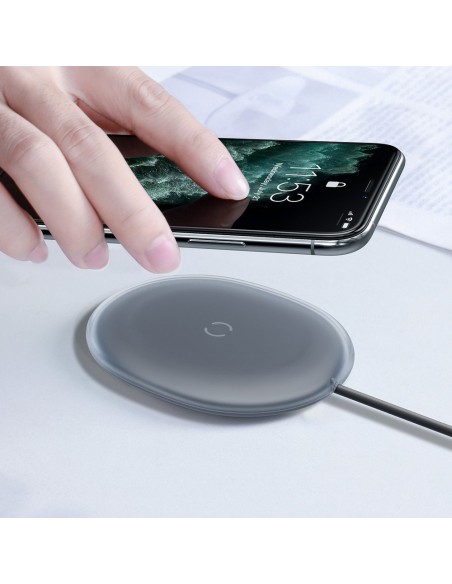 Jelly Qi 15W belaidis įkroviklis ausinėms + USB - USB-C laidas, juodas
 
Jelly Qi 15W belaidis įkroviklis ausinėms + USB - USB-C laidas, juodas