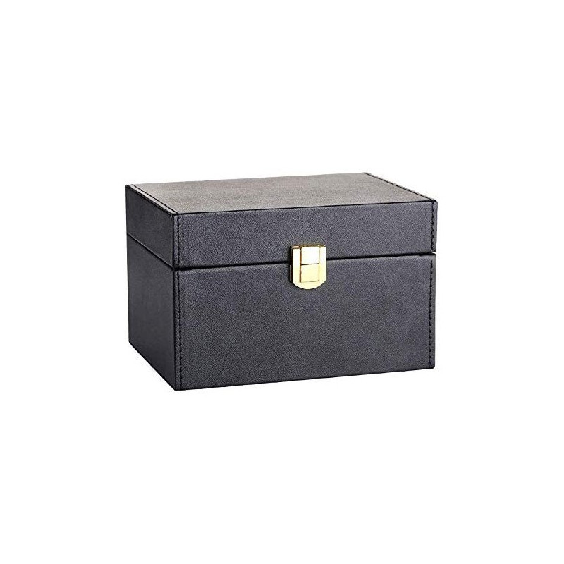 
Faradėjaus radijo bangų blokavimo dėžė.Dėžutė raktams,telefonui,kortelei,juoda
