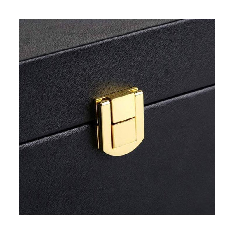 
Faradėjaus radijo bangų blokavimo dėžė.Dėžutė raktams,telefonui,kortelei,juoda
