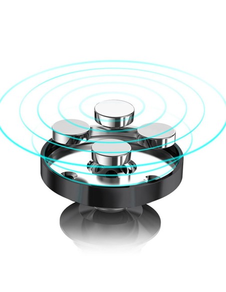 
Magnetinis telefono laikiklis automobilio grotelėms, juodas
