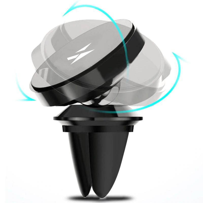 
Magnetinis telefono laikiklis automobilio grotelėms, juodas
