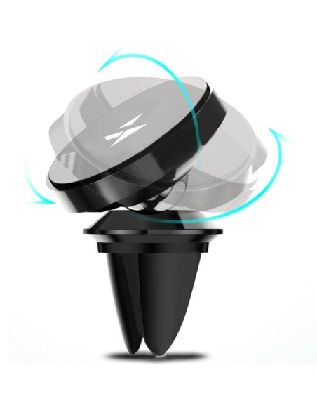 
Magnetinis telefono laikiklis automobilio grotelėms, juodas
