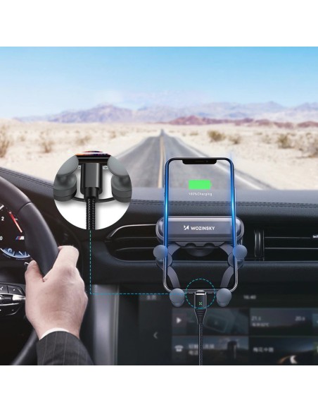 Gravitacinis automobilinis telefono laikiklis orlaidei, juodas
 
Gravitacinis automobilinis telefono laikiklis orlaidei, juodas