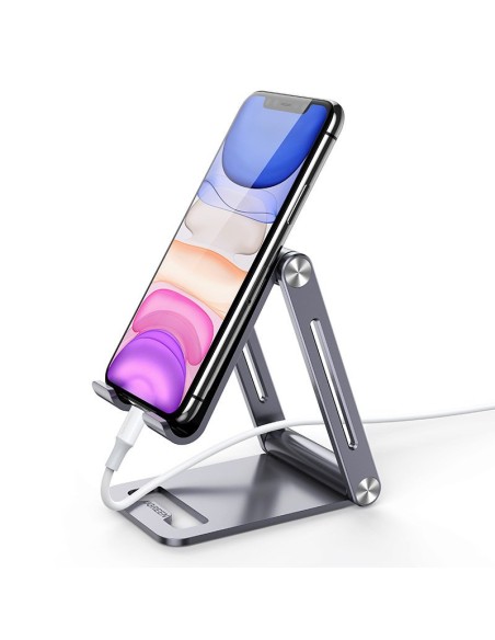 Tvirtas, metalinis, aliuminio, pilkos spalvos sulankstomas telefono planšetės stovas
 
Tvirtas, metalinis, aliuminio, pilkos spalvos sulankstomas telefono planšetės stovas