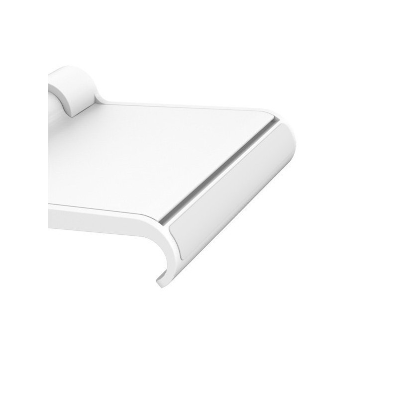 Stovas, telefono planšetės laikiklis, baltas