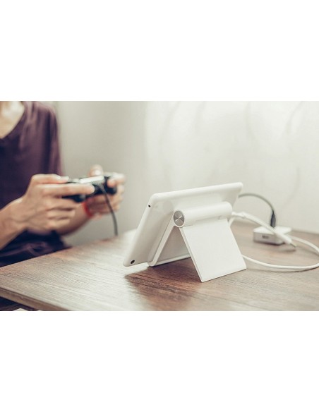 Stovas, telefono planšetės laikiklis, baltas
 
Stovas, telefono planšetės laikiklis, baltas