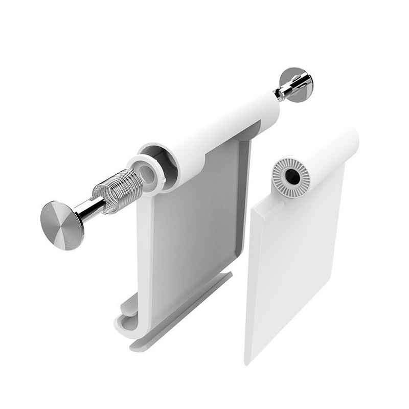 Stovas, telefono planšetės laikiklis, baltas