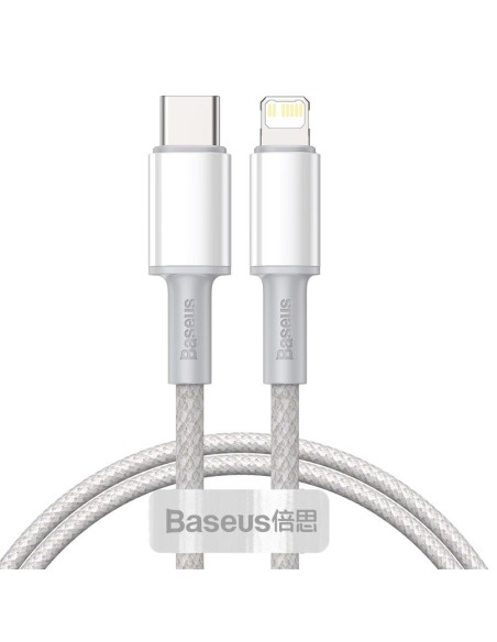 Greito įkrovimo laidas iPhone USB-C - Lightning Power Delivery 20W 1m baltas
 
Greito įkrovimo laidas iPhone USB-C - Lightning Power Delivery 20W 1m baltas