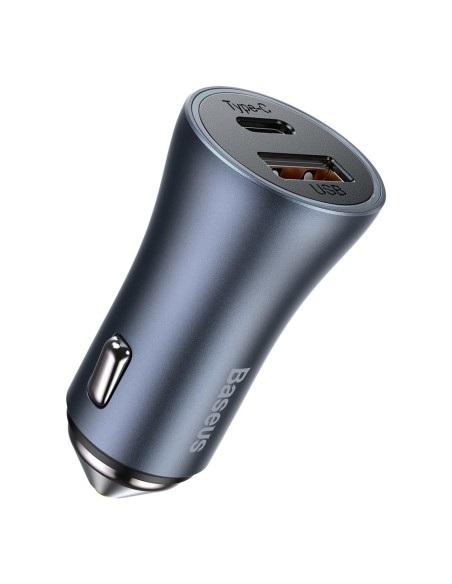 Greitas USB-C + USB 40W automobilinis įkroviklis Golden Contactor Pro pilka
 
Greitas USB-C + USB 40W automobilinis įkroviklis Golden Contactor Pro pilka
