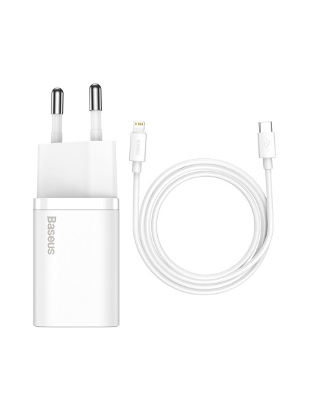 Greitas įkroviklis iPhone Super Si 1C 20W maitinimo tiekimas + USB-C - Lightning kabelis 1m baltas
 
Greitas įkroviklis iPhone Super Si 1C 20W maitinimo tiekimas + USB-C - Lightning kabelis 1m baltas