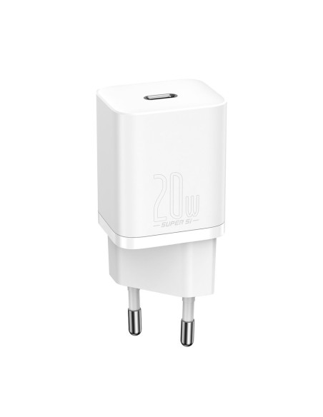 Greitas įkroviklis iPhone Super Si 1C 20W maitinimo tiekimas + USB-C - Lightning kabelis 1m baltas
 
Greitas įkroviklis iPhone Super Si 1C 20W maitinimo tiekimas + USB-C - Lightning kabelis 1m baltas