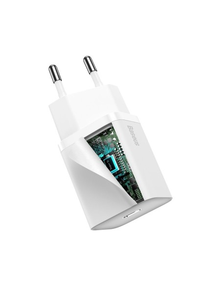 Greitas įkroviklis iPhone Super Si 1C 20W maitinimo tiekimas + USB-C - Lightning kabelis 1m baltas
 
Greitas įkroviklis iPhone Super Si 1C 20W maitinimo tiekimas + USB-C - Lightning kabelis 1m baltas