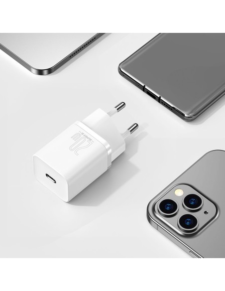 Greitas įkroviklis iPhone Super Si 1C 20W maitinimo tiekimas + USB-C - Lightning kabelis 1m baltas
 
Greitas įkroviklis iPhone Super Si 1C 20W maitinimo tiekimas + USB-C - Lightning kabelis 1m baltas