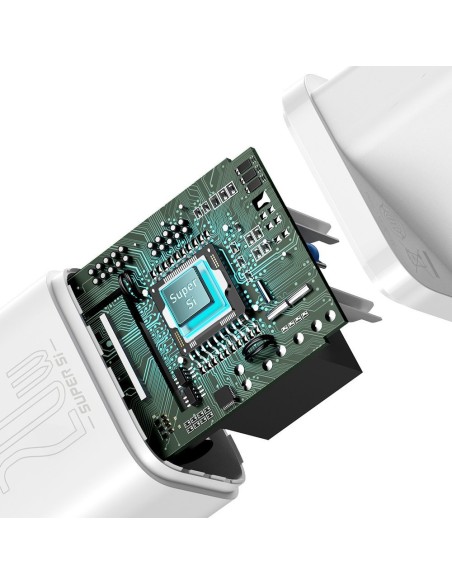 Greitas įkroviklis iPhone Super Si 1C 20W maitinimo tiekimas + USB-C - Lightning kabelis 1m baltas
 
Greitas įkroviklis iPhone Super Si 1C 20W maitinimo tiekimas + USB-C - Lightning kabelis 1m baltas