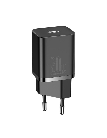 Super Si 1C USB-C 20W Power Delivery greitas įkroviklis, juodas
 
Super Si 1C USB-C 20W Power Delivery greitas įkroviklis, juodas
