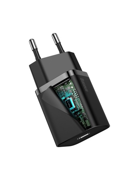 Super Si 1C USB-C 20W Power Delivery greitas įkroviklis, juodas
 
Super Si 1C USB-C 20W Power Delivery greitas įkroviklis, juodas