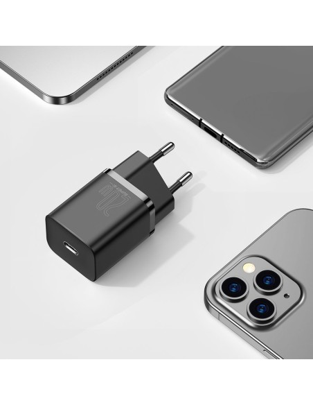 Super Si 1C USB-C 20W Power Delivery greitas įkroviklis, juodas
 
Super Si 1C USB-C 20W Power Delivery greitas įkroviklis, juodas