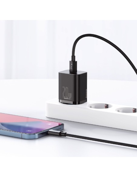 Super Si 1C USB-C 20W Power Delivery greitas įkroviklis, juodas
 
Super Si 1C USB-C 20W Power Delivery greitas įkroviklis, juodas
