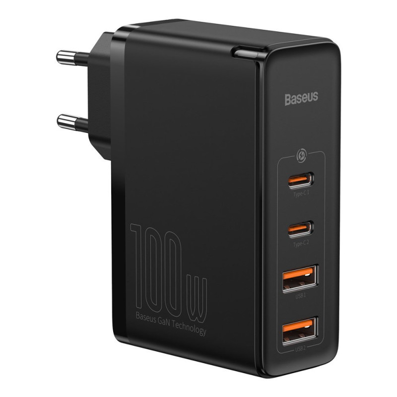
GaN2 Pro USB greitas įkroviklis USB-C QC PD 100W juodas
