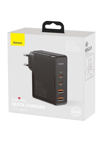 GaN2 Pro USB greitas įkroviklis USB-C QC PD 100W juodas
 
GaN2 Pro USB greitas įkroviklis USB-C QC PD 100W juodas
