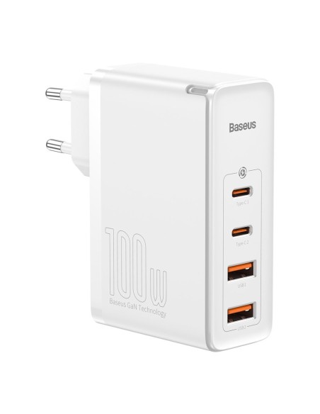 
GaN2 Pro USB greitas įkroviklis USB-C QC PD 100W baltas
