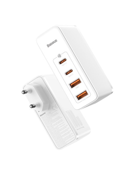 
GaN2 Pro USB greitas įkroviklis USB-C QC PD 100W baltas
