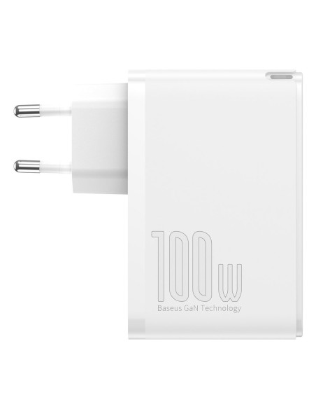 
GaN2 Pro USB greitas įkroviklis USB-C QC PD 100W baltas

