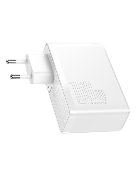 
GaN2 Pro USB greitas įkroviklis USB-C QC PD 100W baltas
