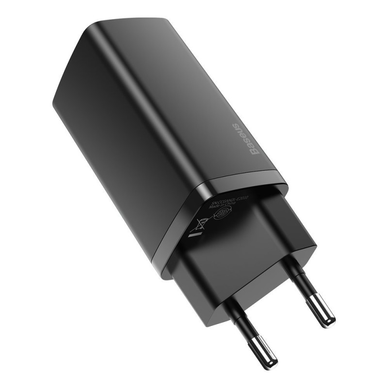 GaN2 Pro USB greitas įkroviklis USB-C QC PD 65W juodas