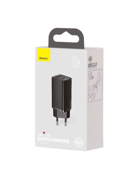 GaN2 Pro USB greitas įkroviklis USB-C QC PD 65W juodas
 
GaN2 Pro USB greitas įkroviklis USB-C QC PD 65W juodas