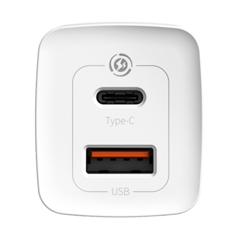 GaN2 Pro USB greitas įkroviklis USB-C QC PD 65W baltas
