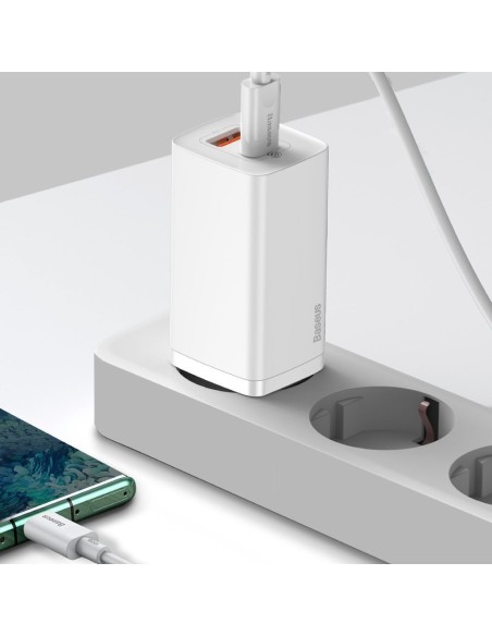 GaN2 Pro USB greitas įkroviklis USB-C QC PD 65W baltas
 
GaN2 Pro USB greitas įkroviklis USB-C QC PD 65W baltas