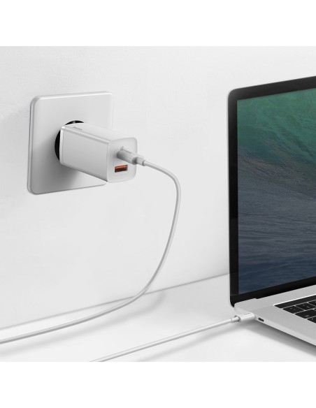 GaN2 Pro USB greitas įkroviklis USB-C QC PD 65W baltas
 
GaN2 Pro USB greitas įkroviklis USB-C QC PD 65W baltas