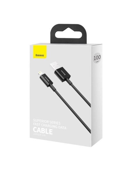 Puikus iPhone USB laidas - Lightning 2.4A 1m juodas
 
Puikus iPhone USB laidas - Lightning 2.4A 1m juodas