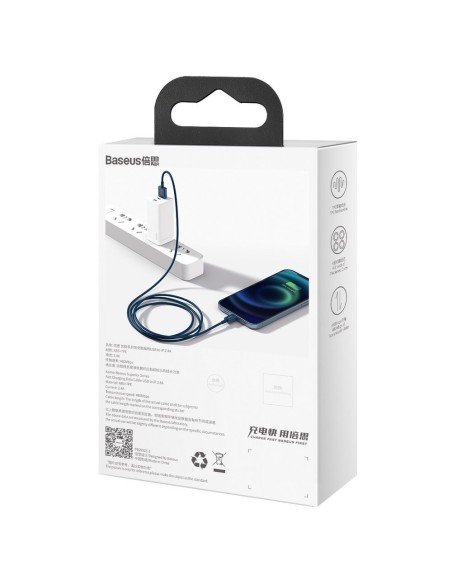 Puikus iPhone USB laidas - Lightning 2.4A 1m mėlynas
 
Puikus iPhone USB laidas - Lightning 2.4A 1m mėlynas