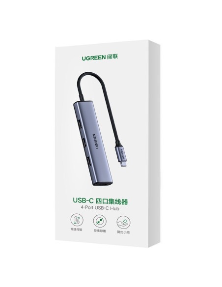 HUB USB-C iki 4x USB 3.2 skirstytuvo, sidabro spalvos
 
HUB USB-C iki 4x USB 3.2 skirstytuvo, sidabro spalvos