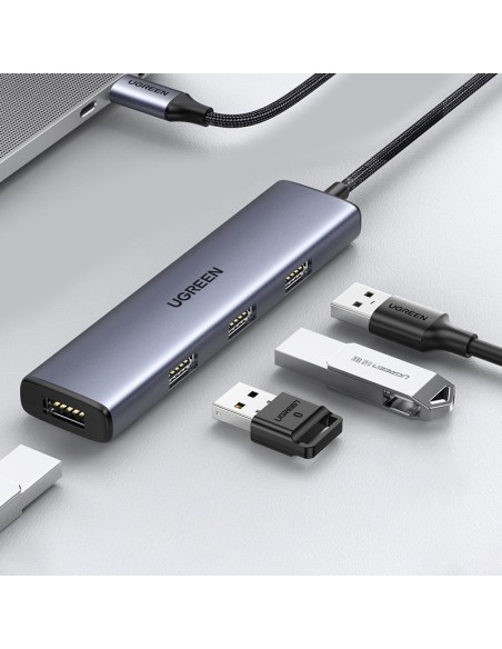 HUB USB-C iki 4x USB 3.2 skirstytuvo, sidabro spalvos
 
HUB USB-C iki 4x USB 3.2 skirstytuvo, sidabro spalvos