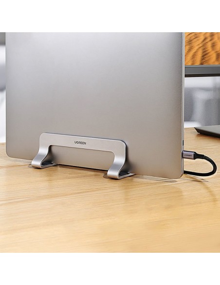 Vertikalus stovo laikiklis, skirtas MacBook, nešiojamam kompiuteriui, planšetiniam kompiuteriui, sidabro spalvos aliumi... 
Vertikalus stovo laikiklis, skirtas MacBook, nešiojamam kompiuteriui, planšetiniam kompiuteriui, sidabro spalvos aliumi...