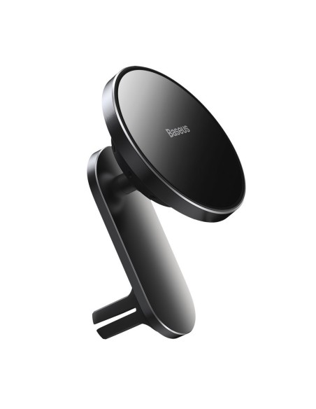 
Magnetinis automobilinis laikiklis Qi 15W MagSafe indukcinis įkroviklis iPhone juodas
