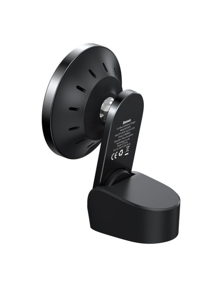 
Magnetinis automobilinis laikiklis Qi 15W MagSafe indukcinis įkroviklis iPhone juodas
