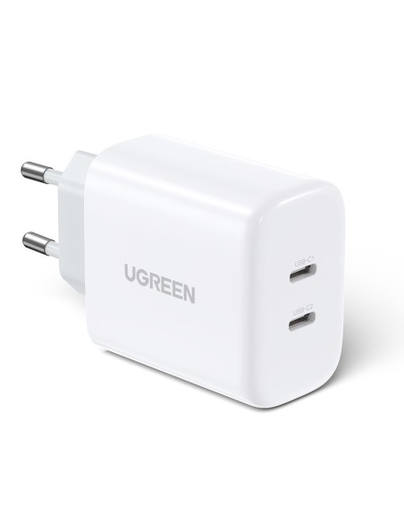 2x USB-C 40W Power Delivery telefono įkroviklis, baltas
 
2x USB-C 40W Power Delivery telefono įkroviklis, baltas