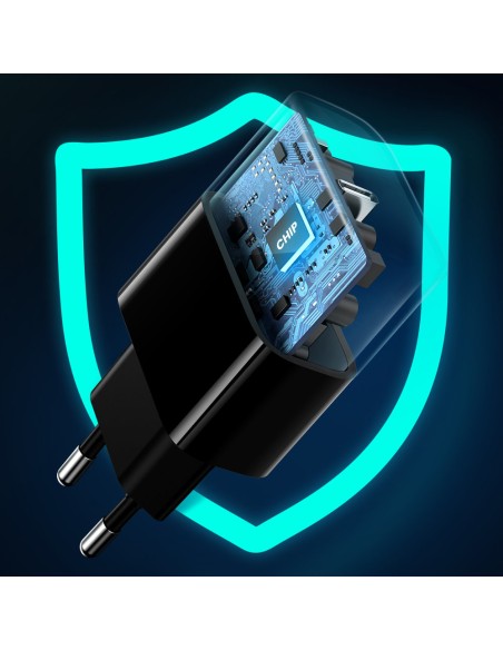 USB-C 20W Power Delivery telefono įkroviklis, juodas
 
USB-C 20W Power Delivery telefono įkroviklis, juodas