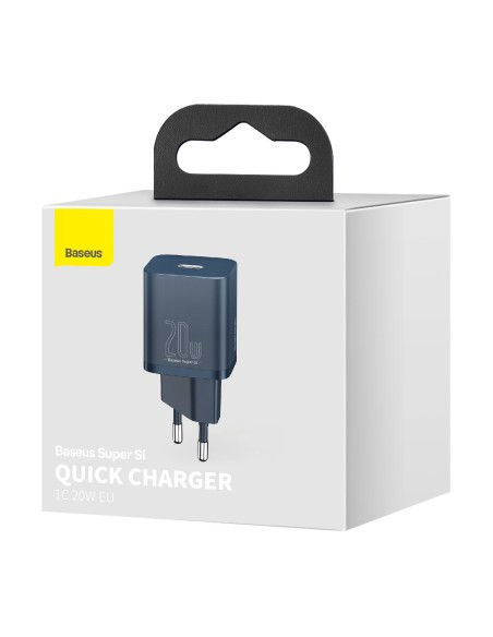 Super Si 1C greitas USB-C įkroviklis 20 W Power Delivery mėlynas
 
Super Si 1C greitas USB-C įkroviklis 20 W Power Delivery mėlynas
