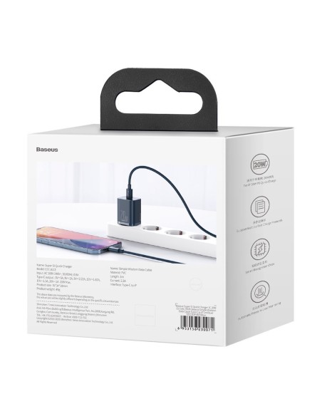 Super Si 1C greitas USB-C įkroviklis 20 W Power Delivery mėlynas
 
Super Si 1C greitas USB-C įkroviklis 20 W Power Delivery mėlynas