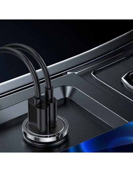 Greitas USB-C automobilinis įkroviklis USB 45W 5A PD QC 3.0 AFC SCP pilka
 
Greitas USB-C automobilinis įkroviklis USB 45W 5A PD QC 3.0 AFC SCP pilka