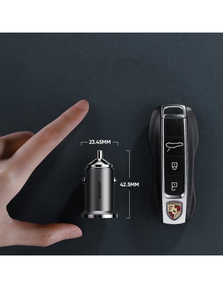 Greitas USB-C automobilinis įkroviklis USB 45W 5A PD QC 3.0 AFC SCP pilka
 
Greitas USB-C automobilinis įkroviklis USB 45W 5A PD QC 3.0 AFC SCP pilka