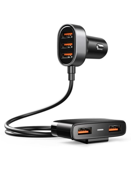 Greitas automobilinis įkroviklis 5x USB 6.2A su ilgintuvu, juodas
 
Greitas automobilinis įkroviklis 5x USB 6.2A su ilgintuvu, juodas